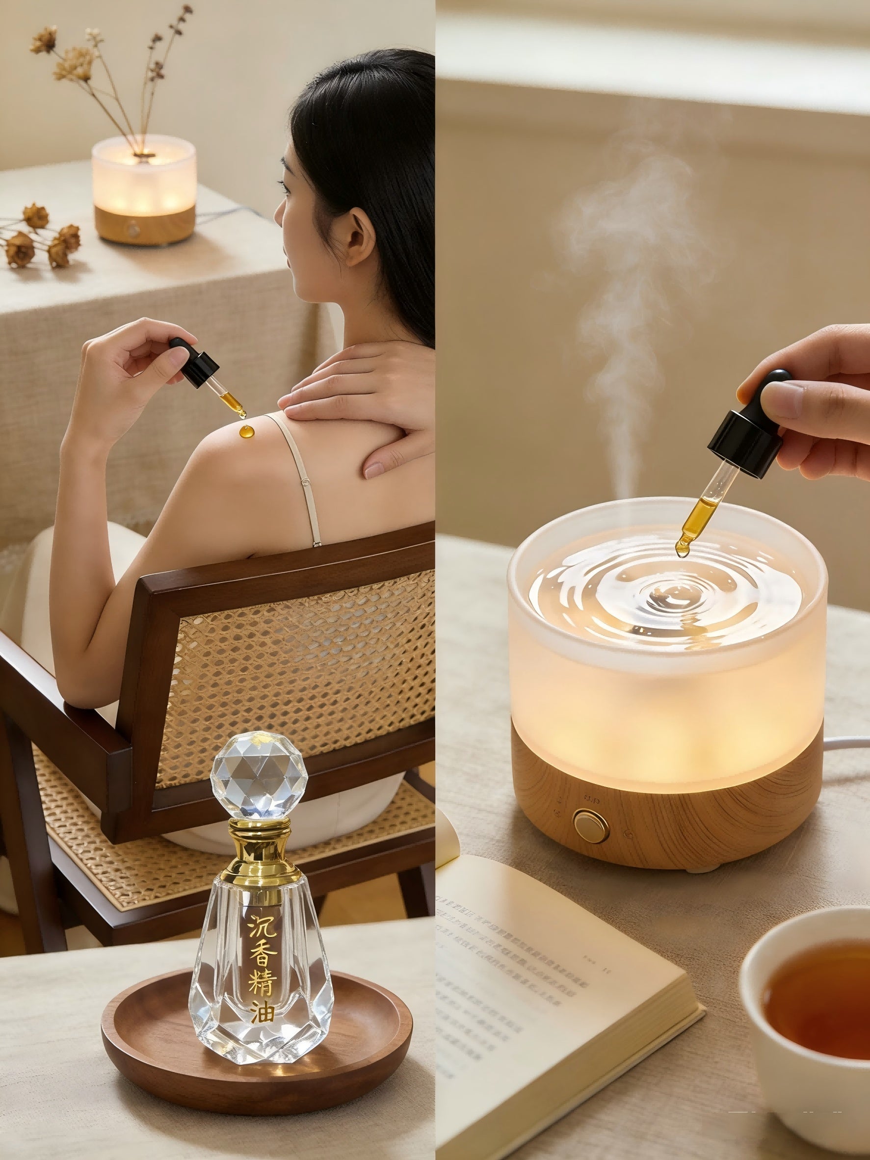 F09 | Sacred Oud — Natural Agarwood & Ebony Essential Oil F09