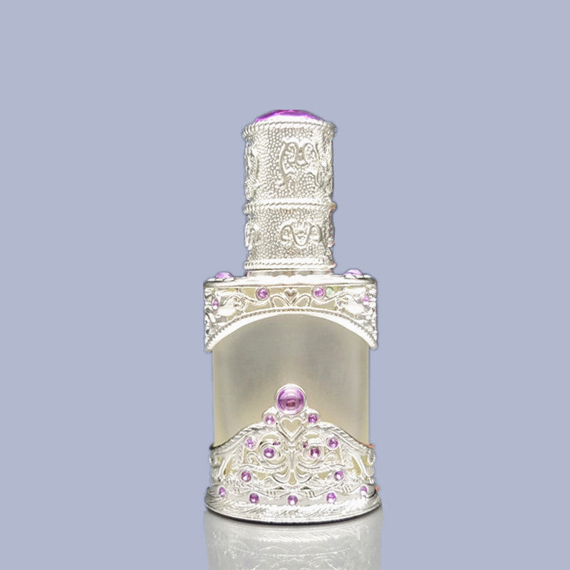 F09 | Artisan Roller — 30ml Embroidered Roller Ball Perfume Bottle Silver 12ml straw F09