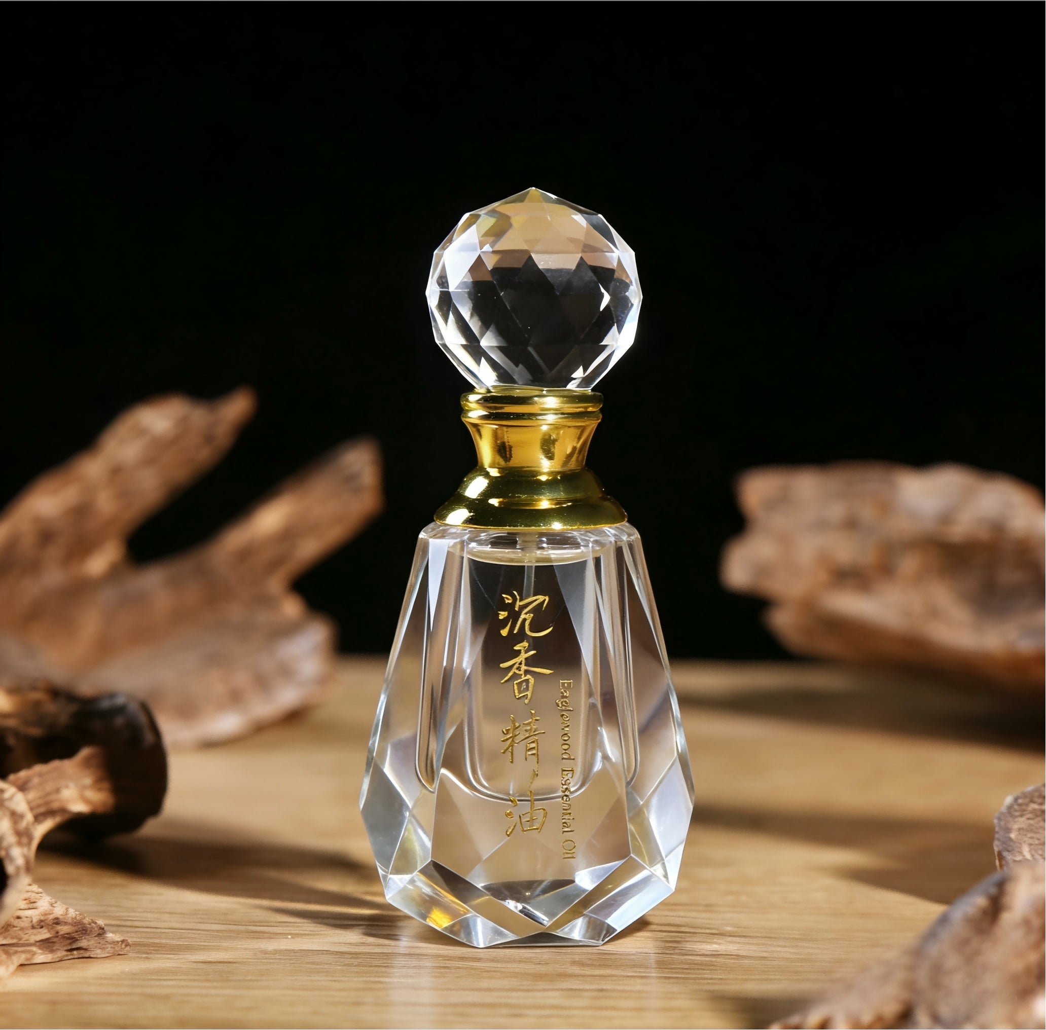 F09 | Sacred Oud — Natural Agarwood & Ebony Essential Oil 1 gram F09